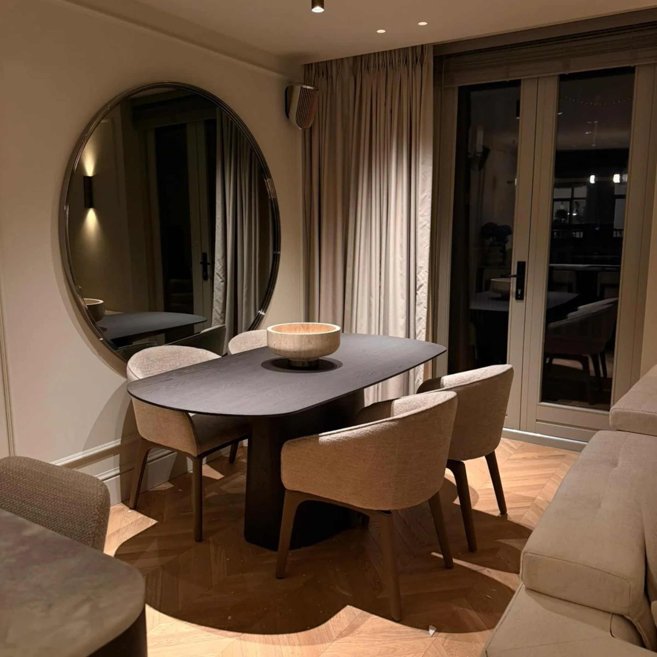 The Grand AMALFI Esstisch rechteckig 300cm Esstisch rund The Grand Collection