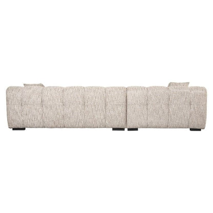 Richmond Interiors Sofa Hazel 3-Sitzer + Lounge links trendy nature (Be Trendy 01 Nature) 3-Sitzer Sofa Richmond Interiors