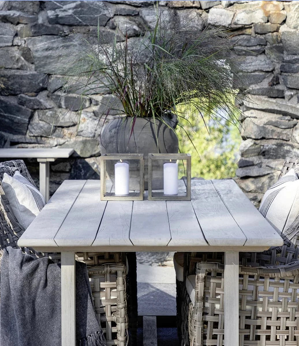 Artwood Outdoor Esstisch PALERMO charcoal Outdoor Esstisch eckig Artwood