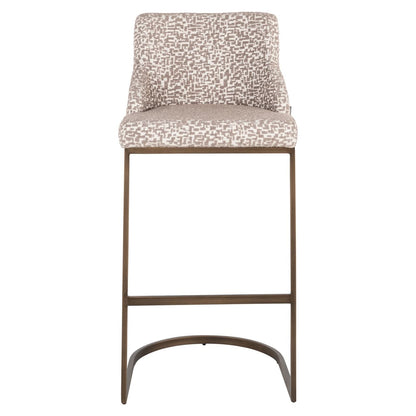Richmond Interiors – 2er-Set Barhocker Bolton Natural Geo 2er-Set Barstühle Richmond Interiors