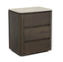 Richmond Interiors Nachttisch Ritz – 3 Schubladen (Brown) Nachttisch Richmond Interiors
