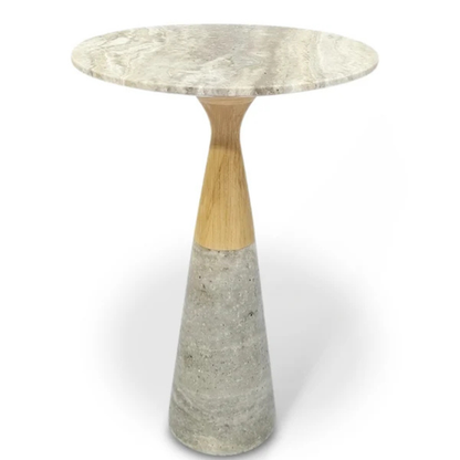 The Grand Collection MIZU Beistelltisch – Naturstein Beistelltisch rund The Grand Collection