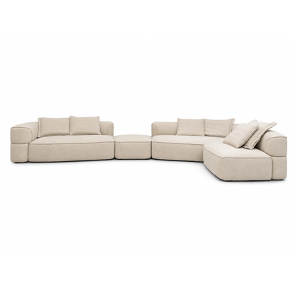 The Grand Collection VALENTINO Ecksofa Rechts – Vivaldi Beige