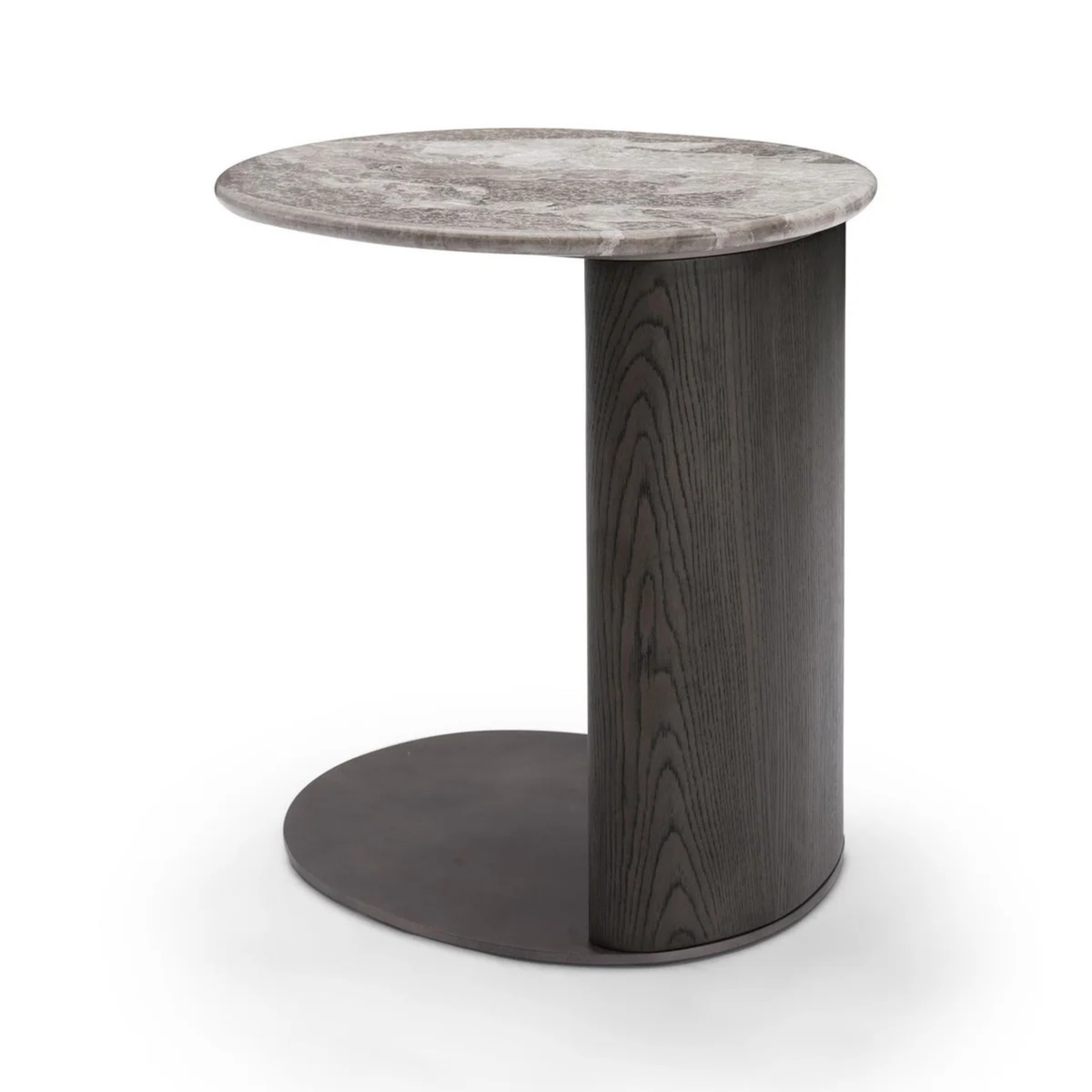 The Grand Collection ESMEE Beistelltisch – Marmor und Bronze Sofatisch The Grand Collection