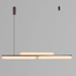 The Grand Collection Kronleuchter Loro – Bronze-Finish | Alabaster | Linear & Elegant Pendelleuchte The Grand Collection