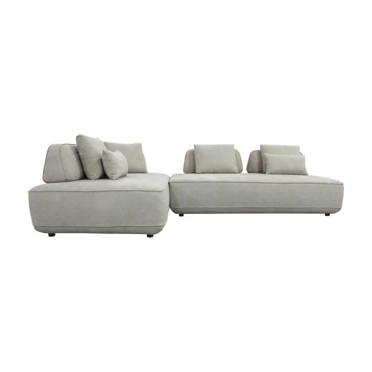 Richmond Interiors Sofa Tudor mit abnehmbarer Rückenlehne sand olympus (Sand olympus) Ecksofa Richmond Interiors