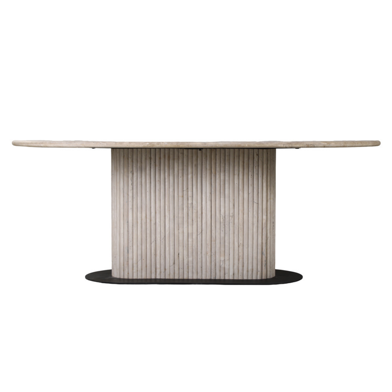 Richmond Interiors – Esstisch La Cantera beige 200 Esstisch oval Richmond Interiors