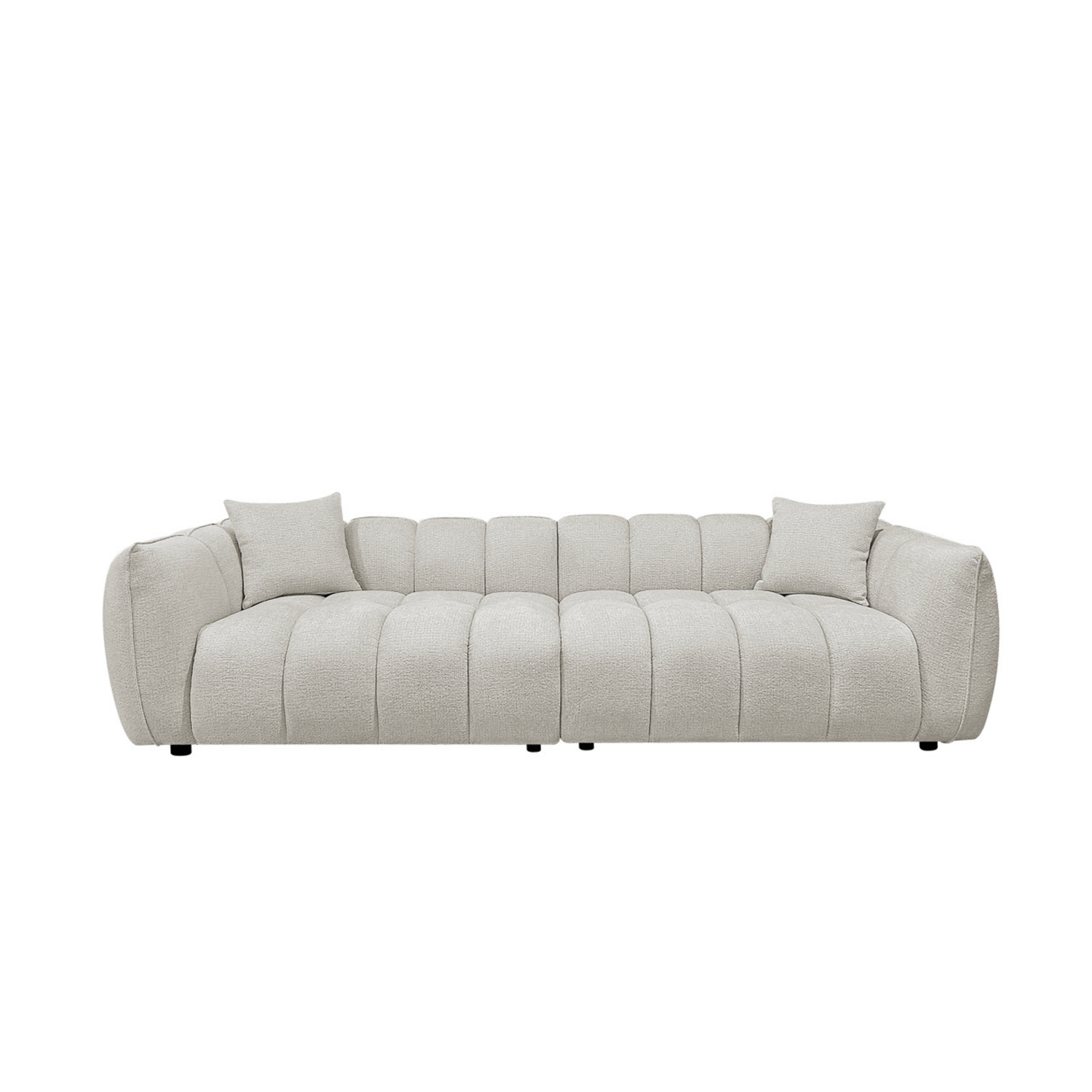 Richmond Interiors – Sofa Jezebel Cream Fancy 4-Sitzer Sofa Richmond Interiors