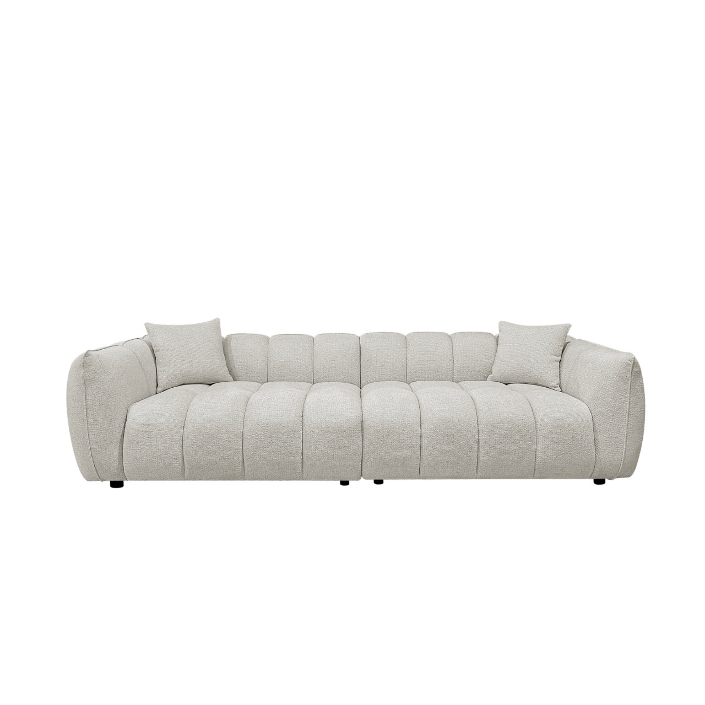 Richmond Interiors – Sofa Jezebel Cream Fancy 4-Sitzer Sofa Richmond Interiors