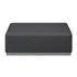 The Grand Collection MASSIMO Ottoman – Mid Grey Leather HOMKA living