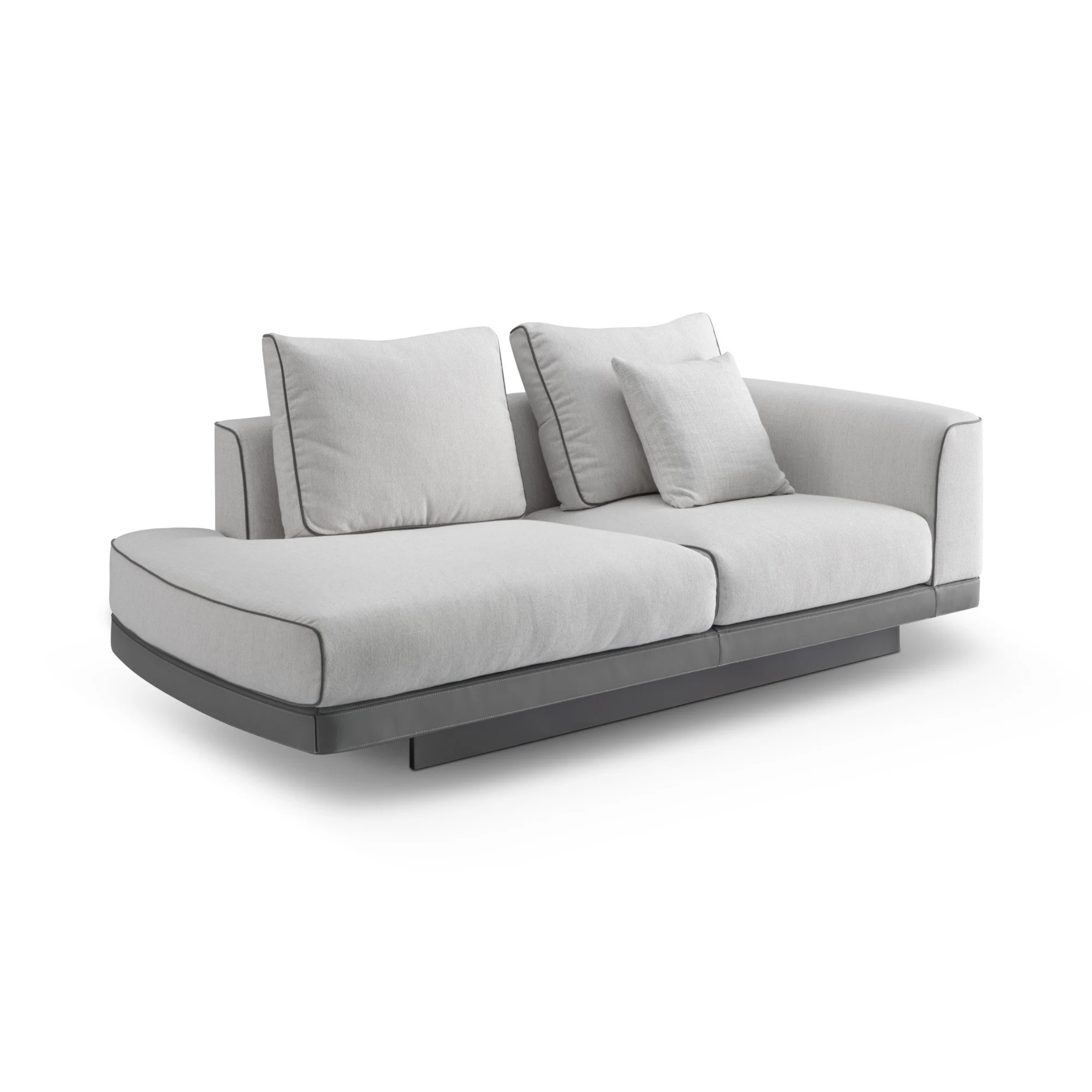 The Grand GREGORIO Chaiselongue – Greige | Taupe Grau Chaiselongue The Grand Collection
