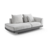 The Grand GREGORIO Chaiselongue – Greige | Taupe Grau Chaiselongue The Grand Collection