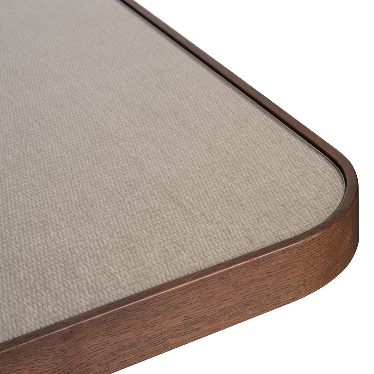 Richmond Interiors – Esstisch Willox Brown (inkl. Glasplatte) Esstisch eckig Richmond Interiors