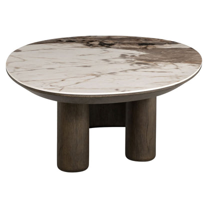 Richmond Interiors – Couchtisch Langford Brown Couchtisch oval Richmond Interiors