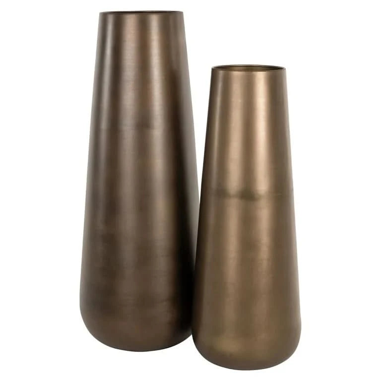 Richmond Interiors Vase Kenza – klein (Brass Antique) Vase Richmond Interiors
