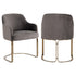 Richmond Interiors Esszimmerstuhl Hadley stone velvet Esszimmerstuhl Richmond Interiors