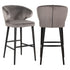 Richmond Interiors Barhocker Indigo stone velvet Barhocker Richmond Interiors