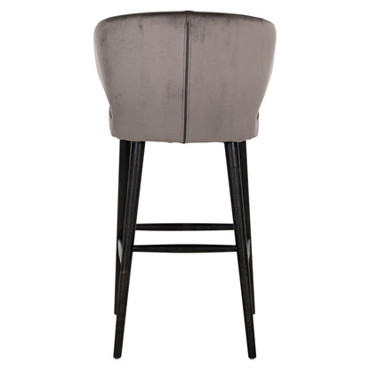 Richmond Interiors Barhocker Indigo stone velvet Barhocker Richmond Interiors