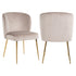 Richmond Interiors Esszimmerstuhl Cannon khaki velvet Esszimmerstuhl Richmond Interiors