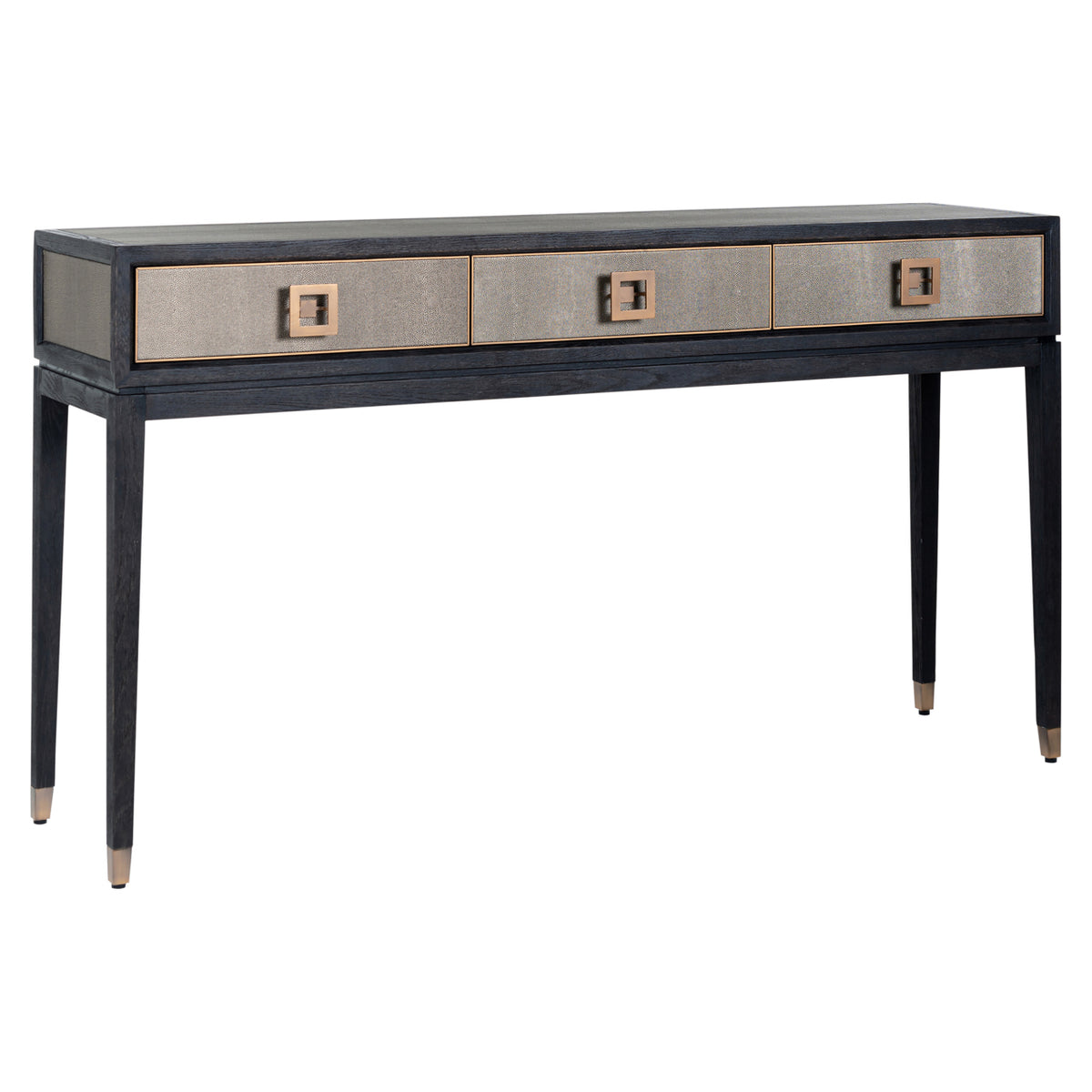 Richmond Interiors Konsole Bloomville brass shagreen Richmond Interiors