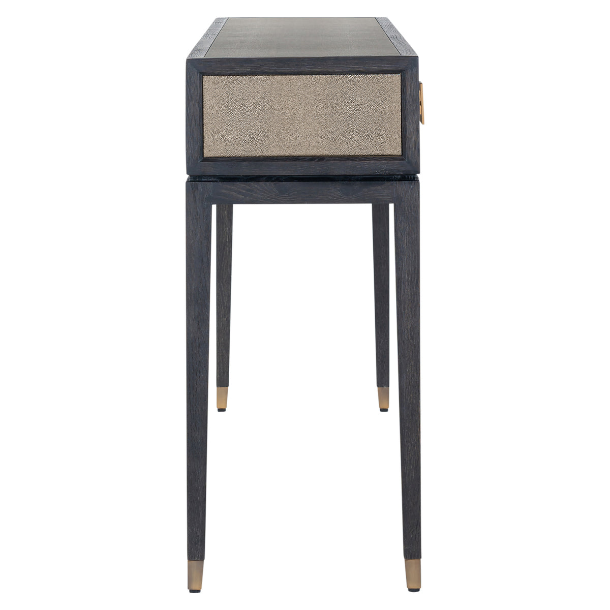 Richmond Interiors Konsole Bloomville brass shagreen Richmond Interiors