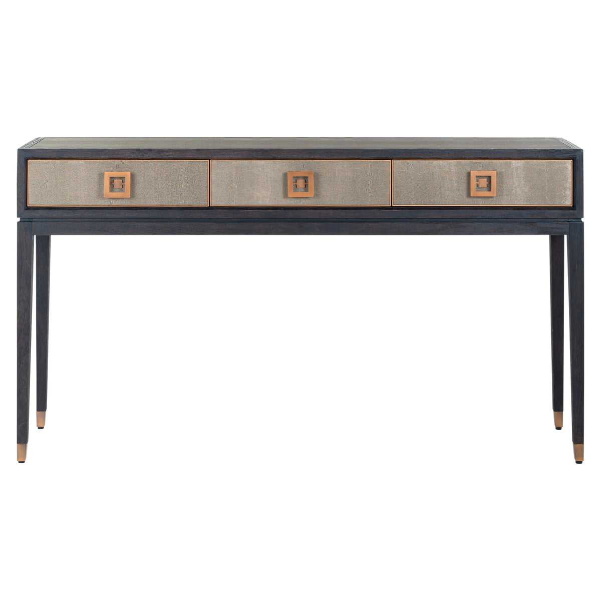 Richmond Interiors Konsole Bloomville brass shagreen Richmond Interiors
