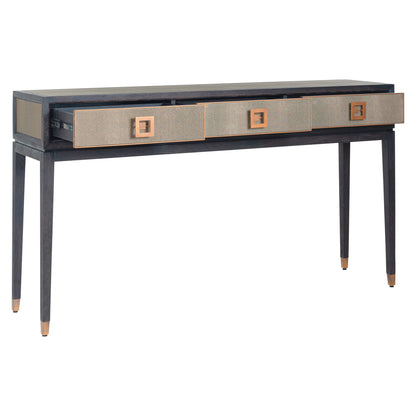 Richmond Interiors Konsole Bloomville brass shagreen Richmond Interiors