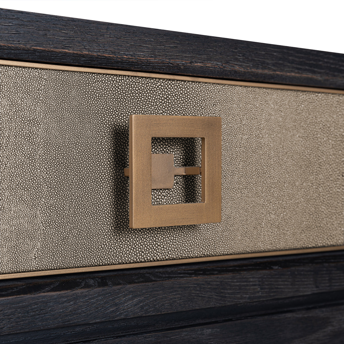 Richmond Interiors Konsole Bloomville brass shagreen Richmond Interiors