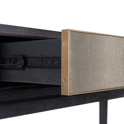 Richmond Interiors Konsole Bloomville brass shagreen Richmond Interiors