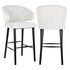 Richmond Interiors Barhocker Indigo white bouclé Barhocker Richmond Interiors