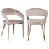 Richmond Interiors Esszimmerstuhl Gia khaki velvet fire retardant Esszimmerstuhl Richmond Interiors