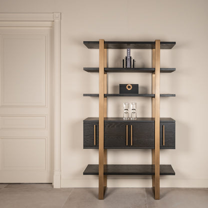 Richmond Interiors Vitrine Cambon dark coffee Vitrine Richmond Interiors