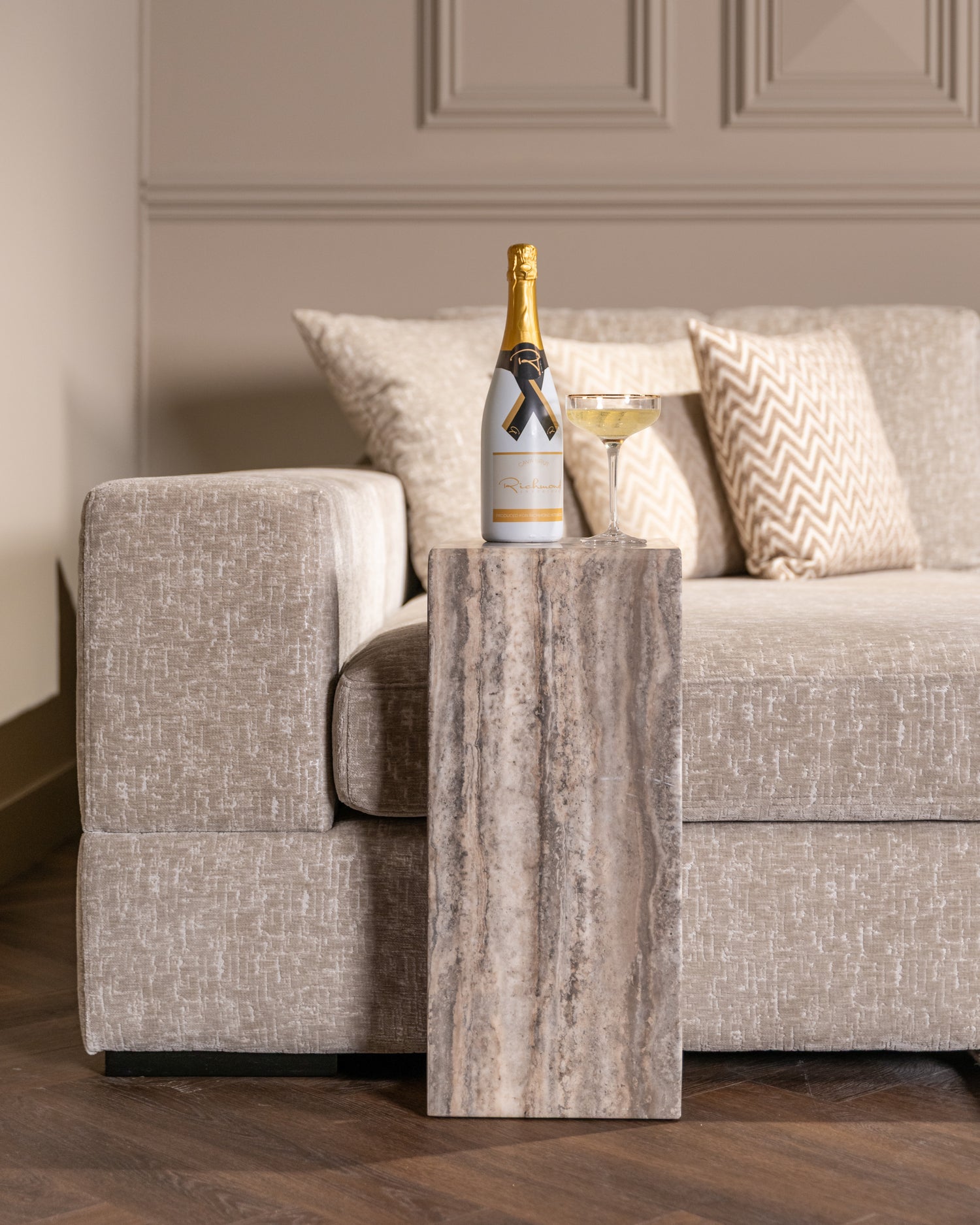 Richmond Interiors Beistelltisch Dulce grey Beistelltisch Richmond Interiors
