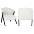 Richmond Interiors Lounge Stuhl Mia white bouclé Lounge Stuhl Richmond Interiors