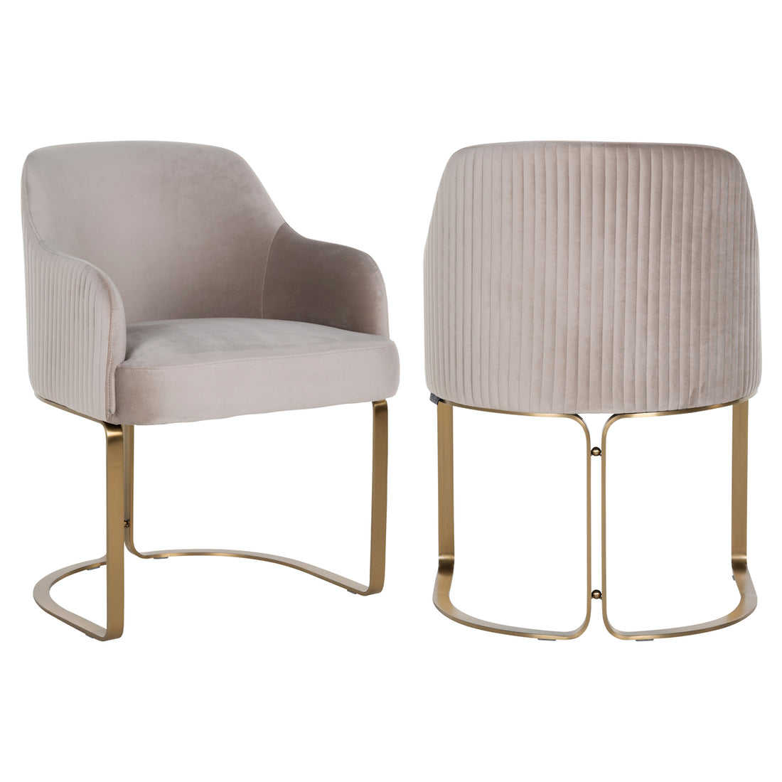 Richmond Interiors Esszimmerstuhl Hadley khaki velvet fire retardant Esszimmerstuhl Richmond Interiors