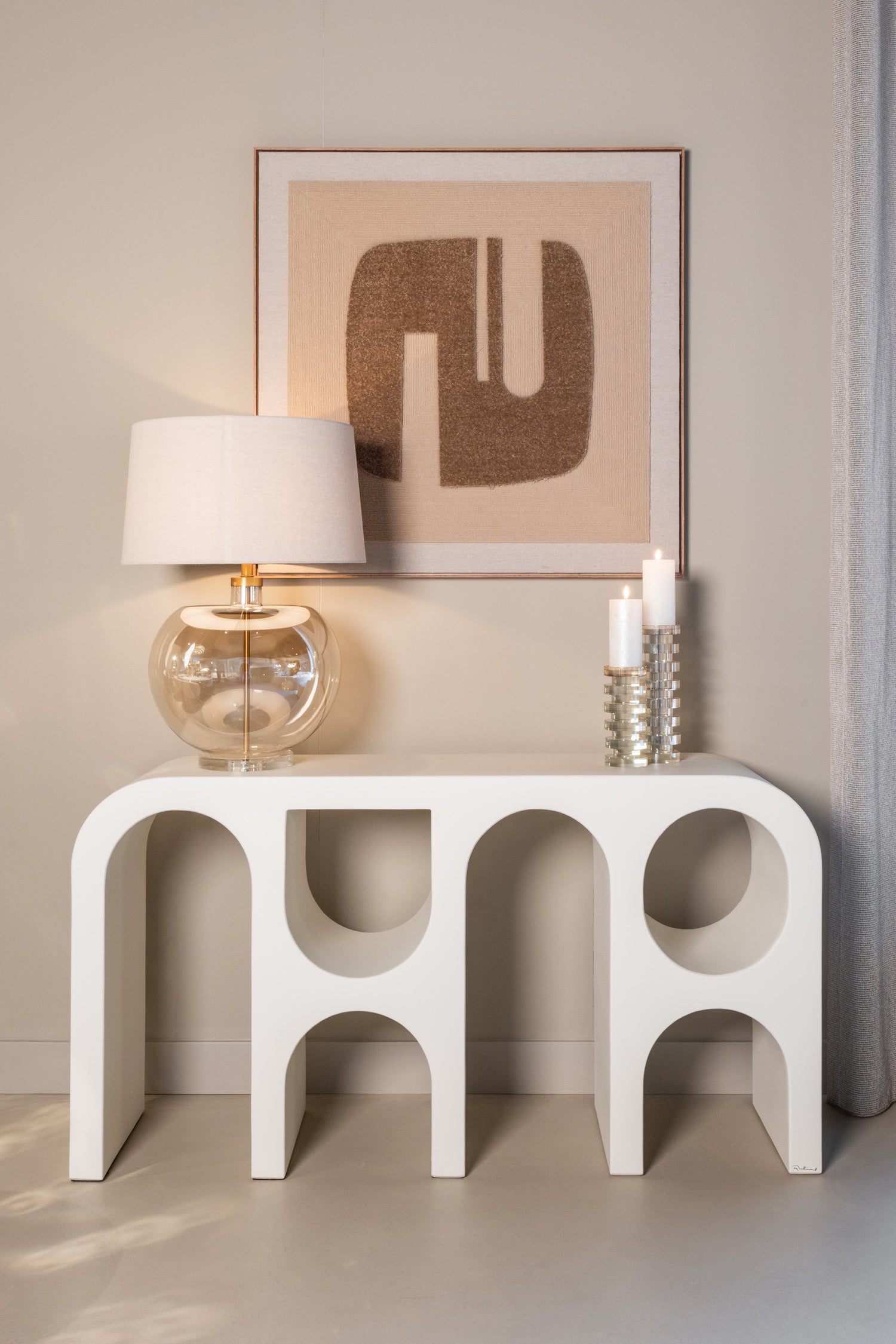 Richmond Interiors Konsole Bloomstone white 150 Konsole Richmond Interiors