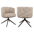 Richmond Interiors Esszimmerstuhl Cheyenne trendy nature swivel Esszimmerstuhl Richmond Interiors