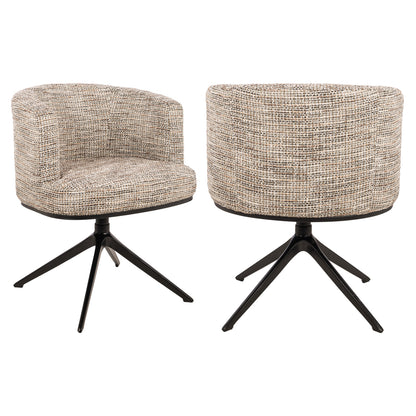 Richmond Interiors Esszimmerstuhl Cheyenne trendy nature swivel Esszimmerstuhl Richmond Interiors