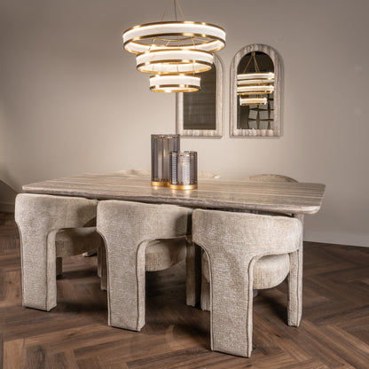 Richmond Interiors dining table Dulce gray 225 (denizly)