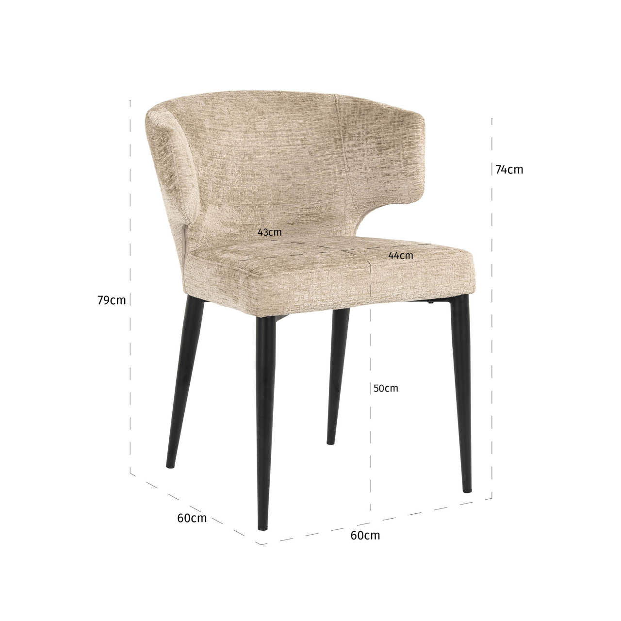 Richmond Interiors Esszimmerstuhl Taylor desert fusion fire retardant Esszimmerstuhl Richmond Interiors