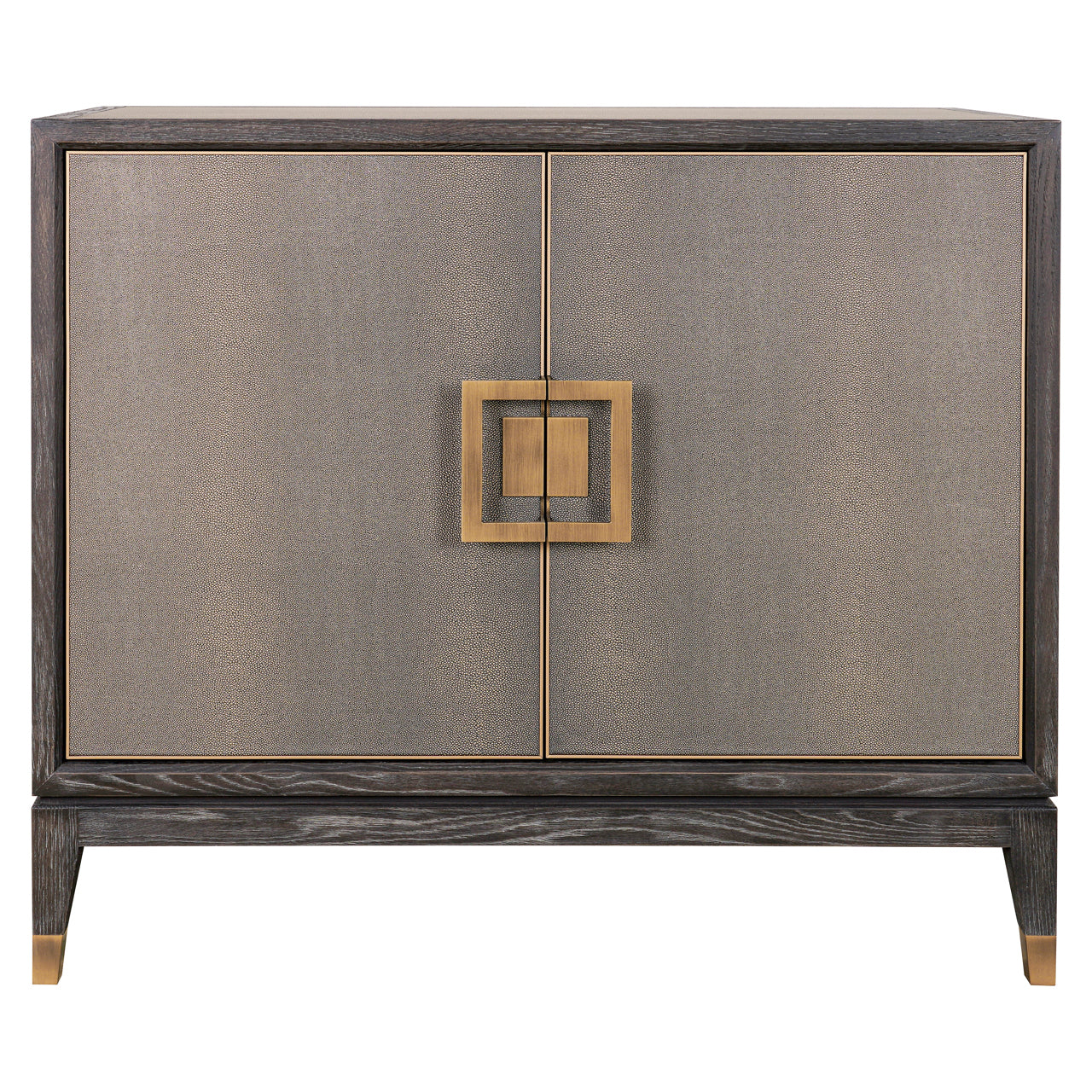 Richmond Interiors Sideboard Bloomville brass shagreen Sideboard Richmond Interiors