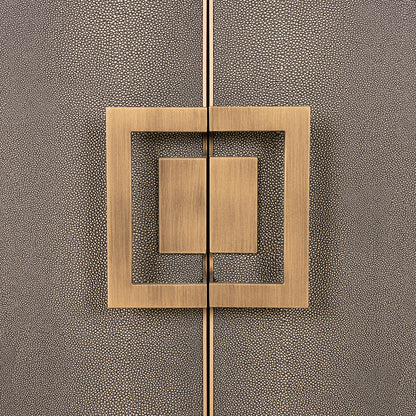 Richmond Interiors Sideboard Bloomville brass shagreen Sideboard Richmond Interiors