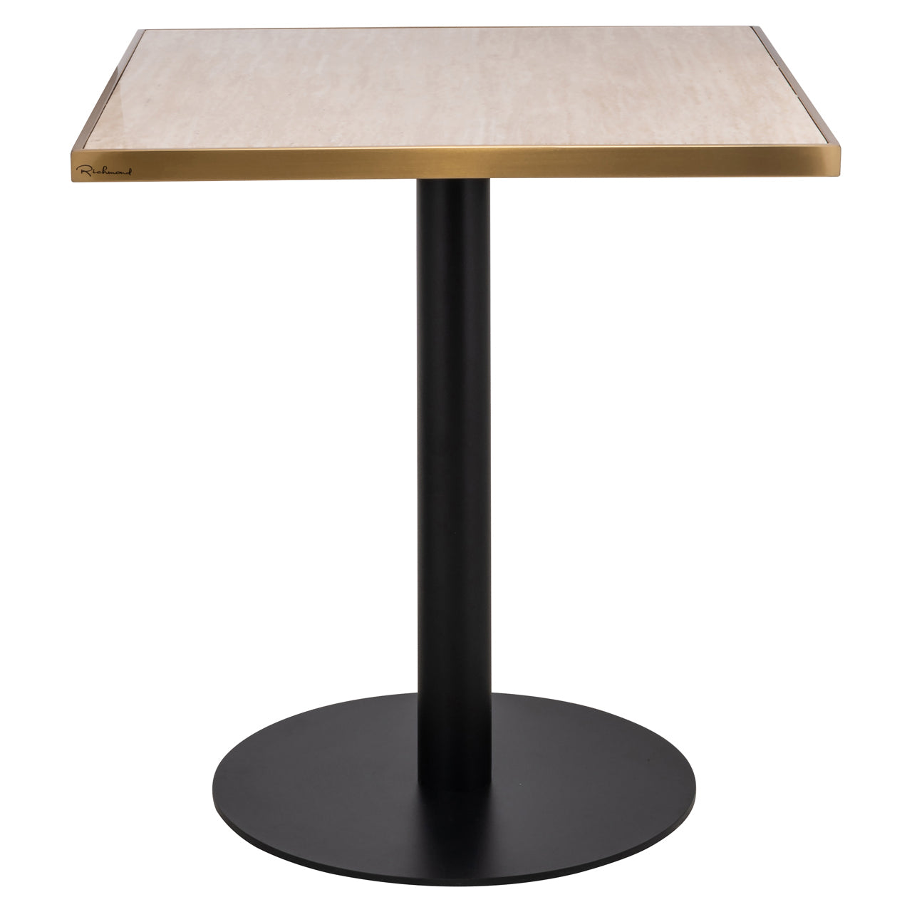Richmond Interiors Bistro-Tisch Brazza beige 70x70 Bistro-Tisch Richmond Interiors