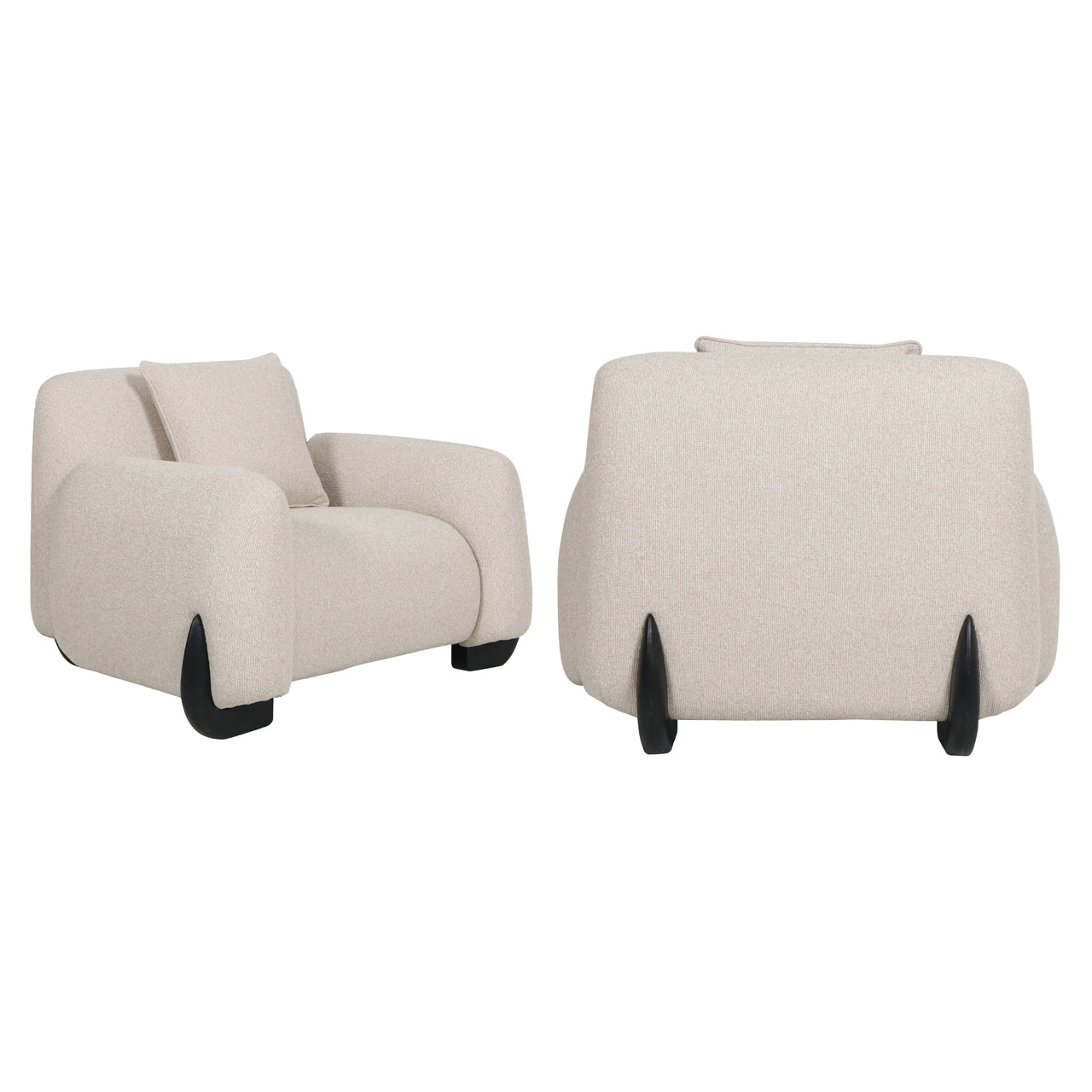 Richmond Interiors Lounge Stuhl Godiva biscotti