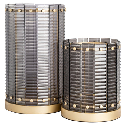 Richmond Interiors Windlicht Daylin smoke small Windlicht Richmond Interiors
