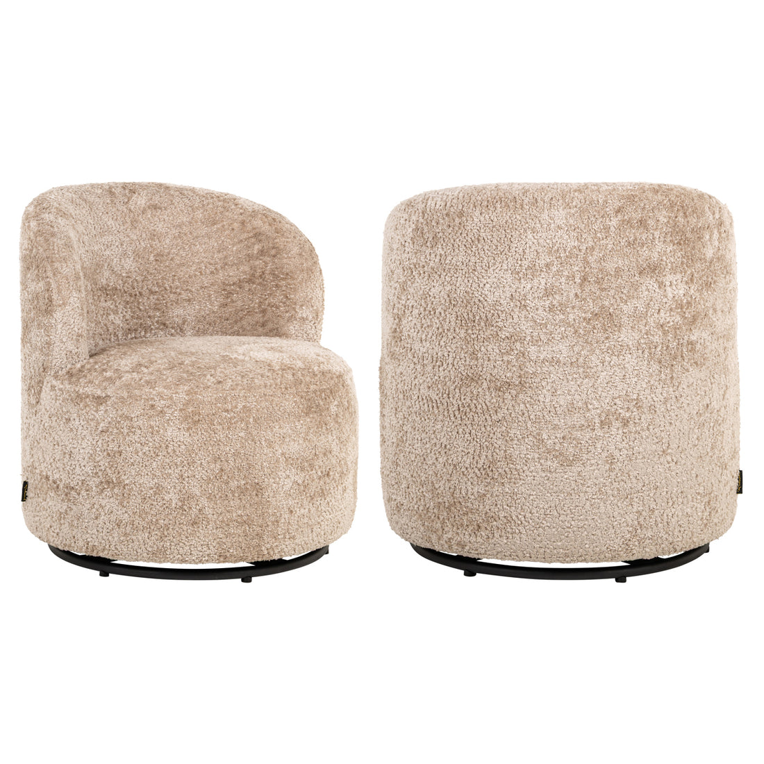 Richmond Interiors Lounge Stuhl Jackie sheep natural swivel kids Lounge Stuhl Richmond Interiors