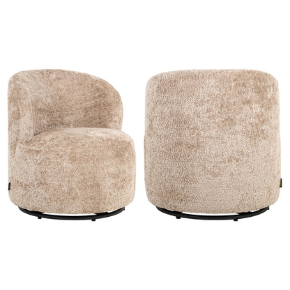 Richmond Interiors Lounge Stuhl Jackie sheep natural swivel kids Lounge Stuhl Richmond Interiors