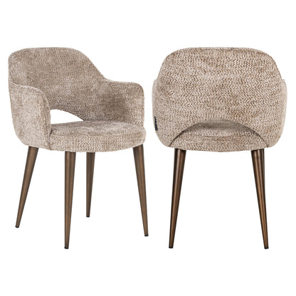 Richmond Interiors Esszimmerstuhl Delphina lovely nature fire retardant Esszimmerstuhl Richmond Interiors