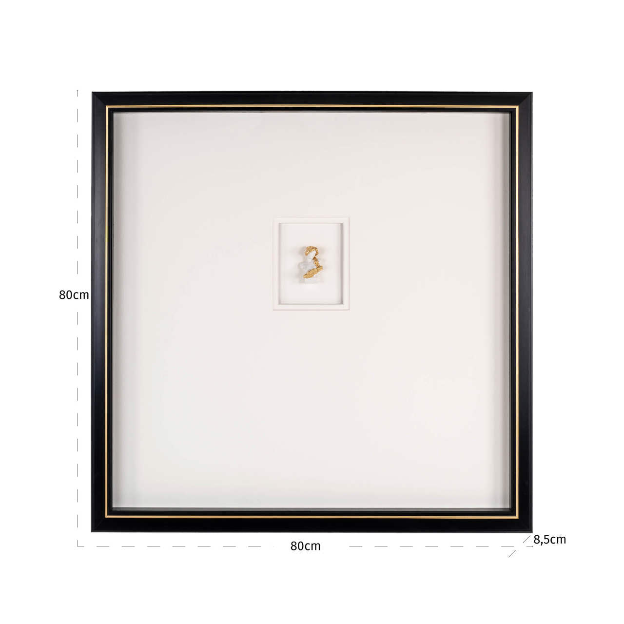 Richmond Interiors Wandkunst Danni black/white Wandkunst Richmond Interiors