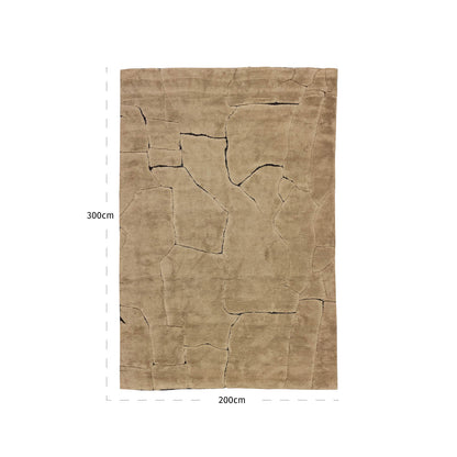 Richmond Interiors Teppich Bhawan brown 200x300 Teppich Richmond Interiors